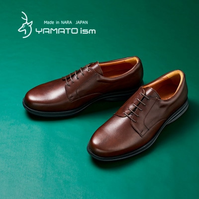 ヤマトイズム 26.0cm ダークブラウン 牛革 ビジネスシューズ 紳士靴 YAP1001