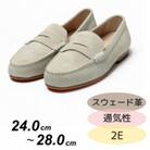 紳士靴　ドライビングシューズ　Coshaer2320 WHITE 2E 27.0cm