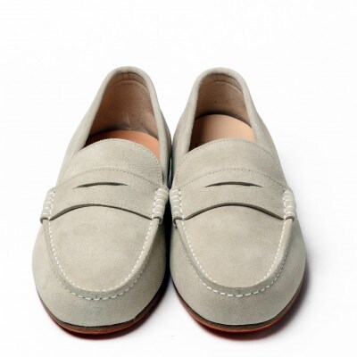 紳士靴　ドライビングシューズ　Coshaer2320 WHITE 2E 27.0cm