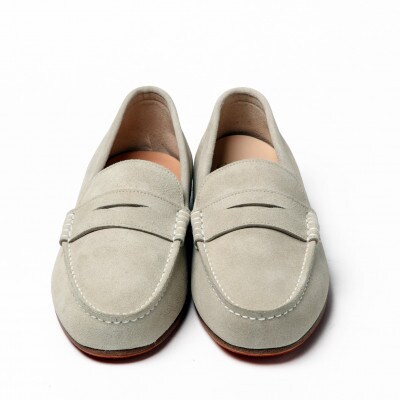 紳士靴　ドライビングシューズ　Coshaer2320 WHITE 2E 28.0cm