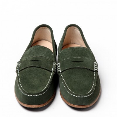 紳士靴　ドライビングシューズ　Coshaer2310　KHAKI D	28.0cm