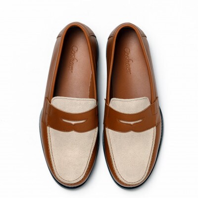 紳士靴　ローファー　Coshaer1310 BROWN&CAMEL　 25.0cm
