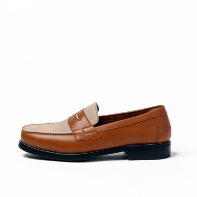 紳士靴　ローファー　Coshaer1310 BROWN&CAMEL　26.0cm