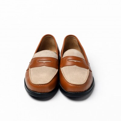 紳士靴　ローファー　Coshaer1310 BROWN&CAMEL 27.0cm