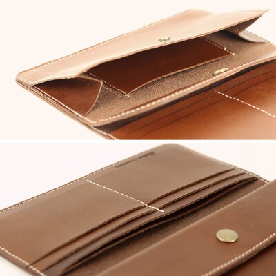 Native Creation 長財布 NC3702 BEIGE 栃木レザー