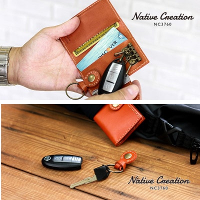 Native Creation 4連キーケース DARK BROWN NC3760