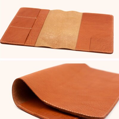Native Creation A5 ノートカバー CAMEL 栃木レザー NC3752