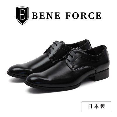 BENE FORCE 26.0cm 日本製ビジネスシューズ BF8911-BLK260