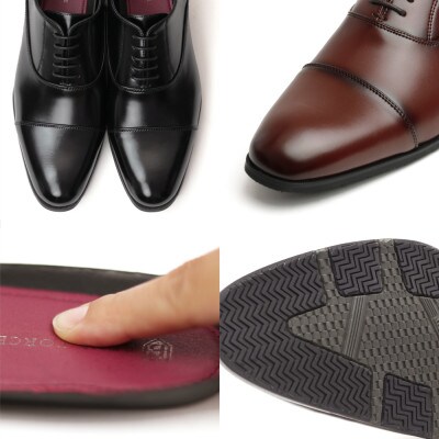 BENE FORCE 27.0cm 日本製ビジネスシューズ BF8912-BLK270