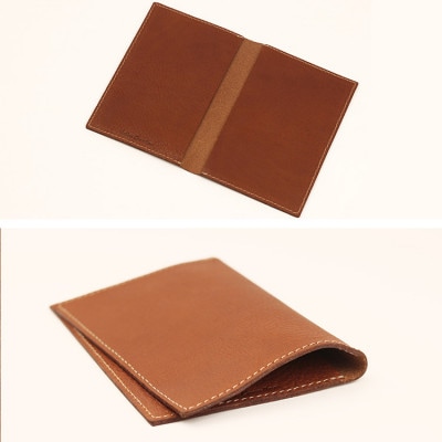 Native Creation 本革A6ノートお薬手帳カバー CAMEL NC3780