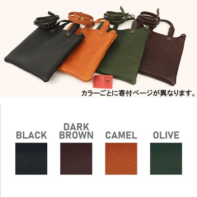 Native Creation 本革ショルダートートバッグ BLACK NC3415V