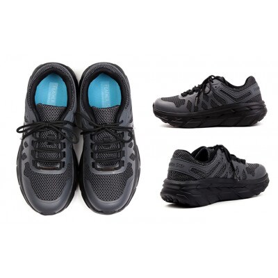 FEATHER STEP 25.5cm 日本製 スニーカー グレー FS01-GRY255