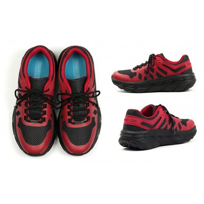 FEATHER STEP 26.0cm 日本製 スニーカー レッド FS01-RED260