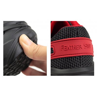 FEATHER STEP 26.0cm 日本製 スニーカー レッド FS01-RED260