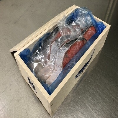 紅鮭切身70g×6切(木箱入り) A-41006