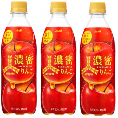 三ツ矢濃密りんご PET500ml　24本