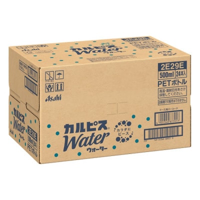 【2ヵ月毎定期便】『カルピスウォーター』PET500ml　24本　隔月全6回