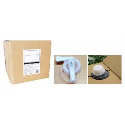 オーガニック・クリーンウイルススプレーW4　10Lキュービテナー(専用コック付き)