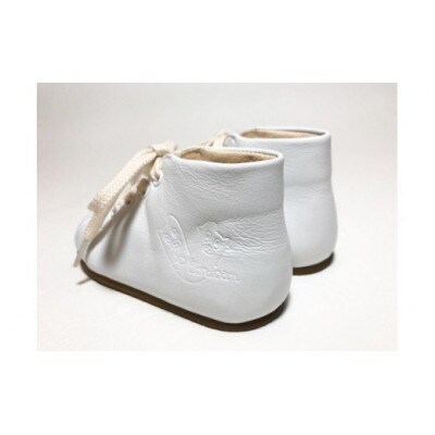 ピーコルドアンの『プルミエ』ファーストステップシューズ　サイズ13cm・White(白色)