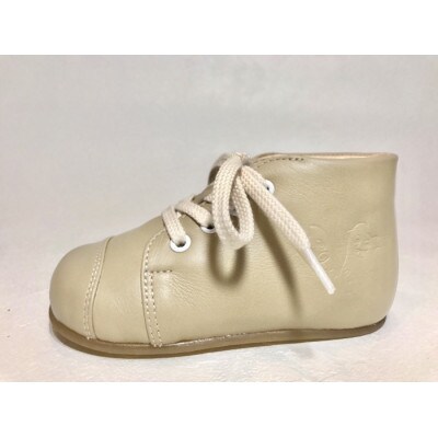 ピーコルドアンの『プルミエ』ファーストステップシューズ　サイズ13cm・Beige(ベージュ色)