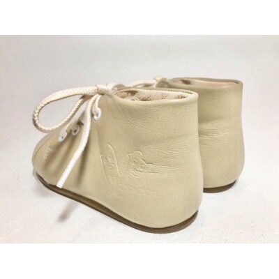 ピーコルドアンの『プルミエ』ファーストステップシューズ　サイズ13cm・Beige(ベージュ色)