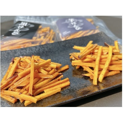 地元老舗醤油使用芋けんぴ90g×6個&ご当地ソース使用黒けんぴ90g×4個入り　計10個入り