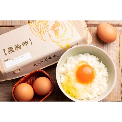 大久保養鶏場の飛駒卵　60個(10個入り×6パック)