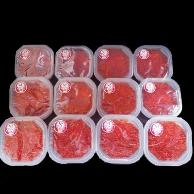 いくら醤油漬け(鱒卵)70g×12P(計840g) B-14067