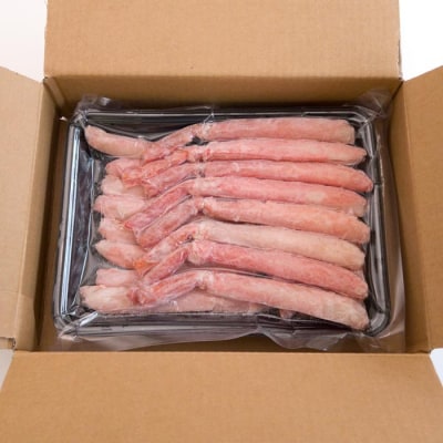 お刺身OK・棒肉だけ!カット済とげずわいかにしゃぶ500g A-25020