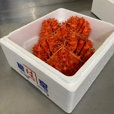 浜ゆで花咲がに活時1kg～1.7kg前後×2尾 D-60010