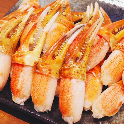 生ずわい1kg、ボイルずわい爪400g F-32011