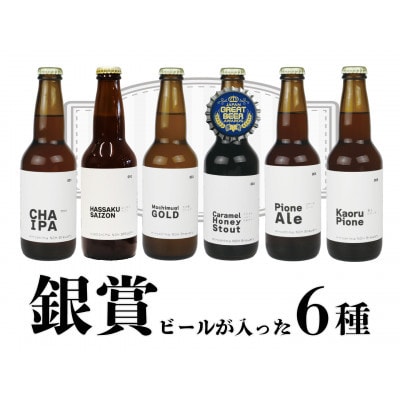 【毎月定期便】驚きの味わい!自慢の6種クラフトビールセットが登場!全2回