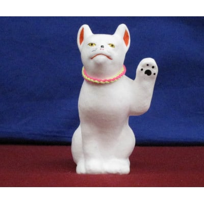 三次人形　招き猫(大)