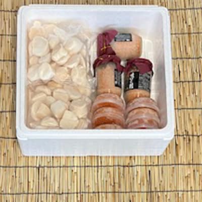 ほたて500g×6P、いくら100g×6P、鮭フレーク3瓶 E-76002