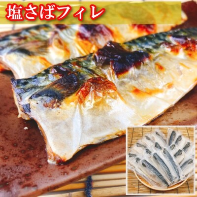 お刺身ほたて貝柱300g×3P&塩さばフィレ1枚×30P F-09037