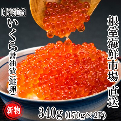 いくら醤油漬け(秋鮭卵)(新物)170g×2P A-28214