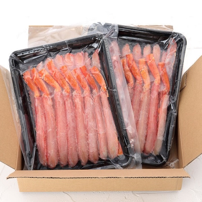 生食可!生紅ズワイガニ棒肉ポーション400～500g×2P B-48020