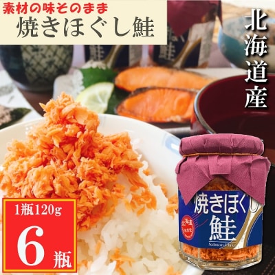 焼きほぐし鮭120g×6瓶 G-09025