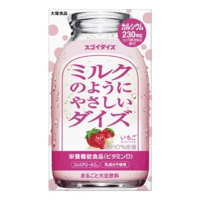 大塚食品 ミルクのようにやさしいダイズ いちご 950ml紙パック×6本入