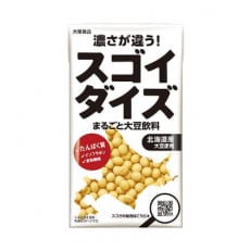 大塚食品 スゴイダイズ無調整タイプ 950ml紙パック&times;6本入