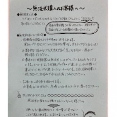 【無洗米】令和4年産山形県産もがみ誉れ5kg