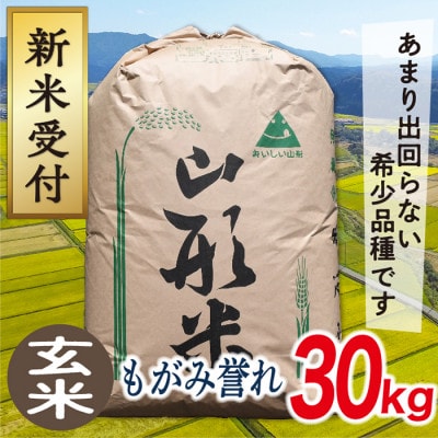 【令和6年産先行受付】山形県産もがみ誉れ30kg(玄米)