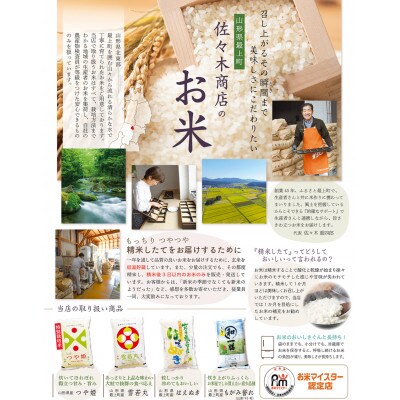 【毎月定期便】買い忘れなしで美味しい特別栽培米つや姫5kg(無洗米)が届く全3回