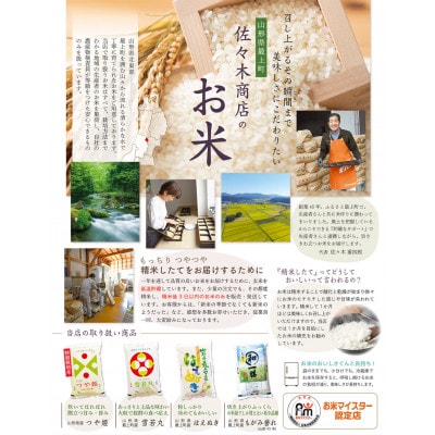 【毎月定期便】買い忘れなしで美味しいもがみ誉れ5kg(白米)が届く全2回