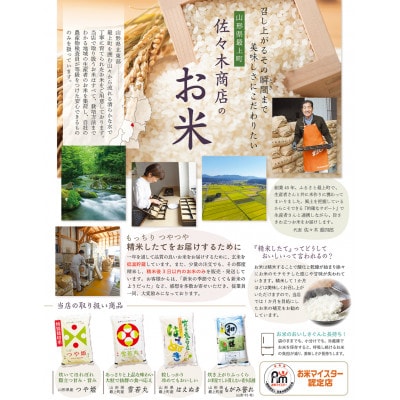 【毎月定期便】買い忘れなしで美味しいもがみ誉れ10kg(白米)が届く全2回