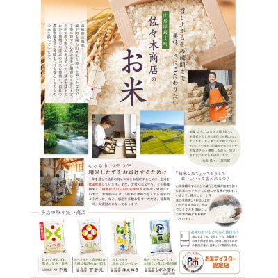 【発送月固定定期便】買い忘れなしで美味しいもがみ誉れ5kg(白米)が届く全2回
