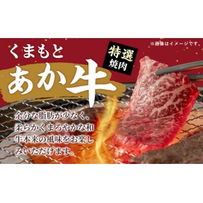 【特選焼肉用500g】くまもとあか牛〈GI認証〉【価格変更】