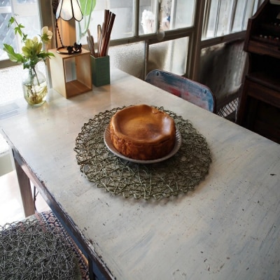 チーズ好きにはたまらない!料理屋の『濃厚チーズケーキ』