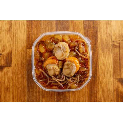 帆立貝松前漬け 200g×4パック