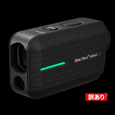 【訳あり】ショットナビ Laser Sniper nano GR(ブラック)